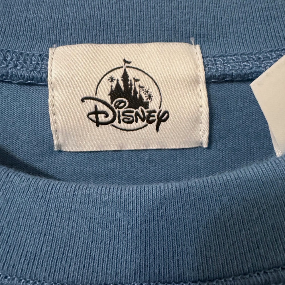 Disney Spirit Jersey Stitch Surfing Disneyland Resort Womens L Blue Vacation - Picture 2 of 5